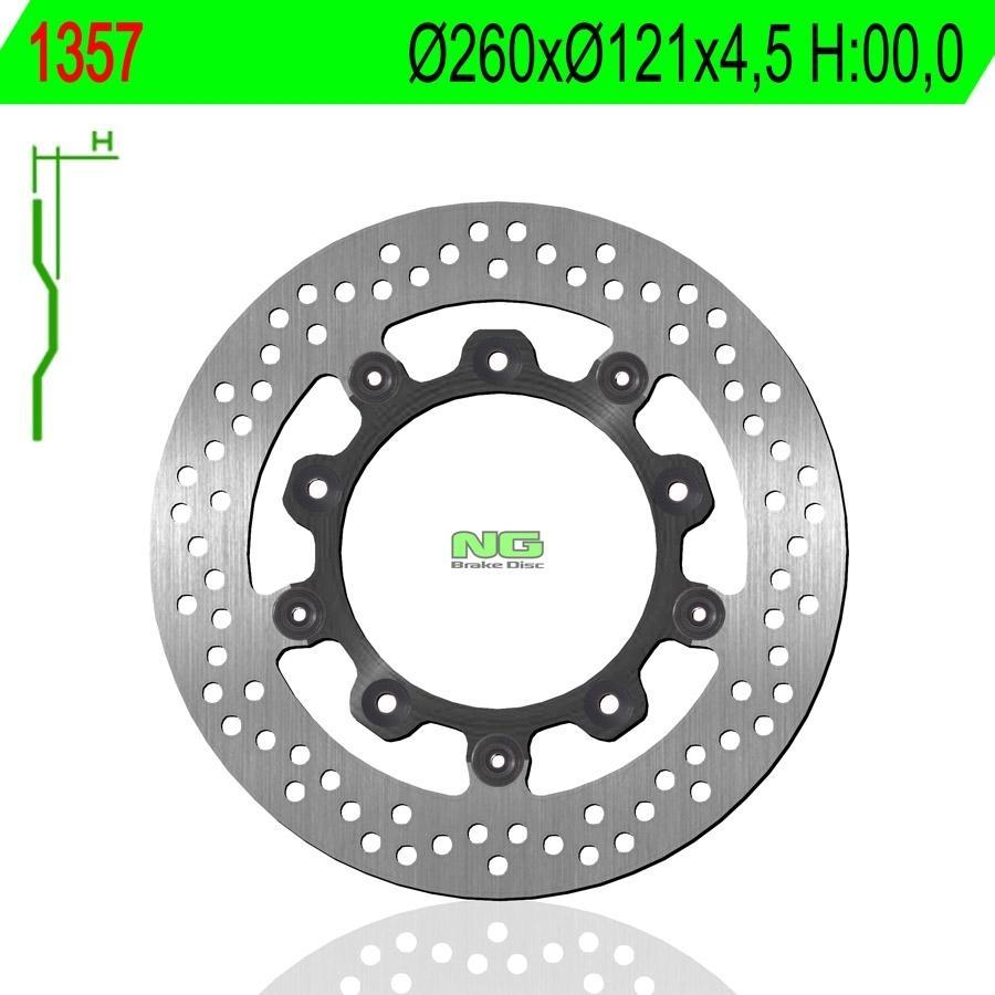 DISCO FRENO NG 1357