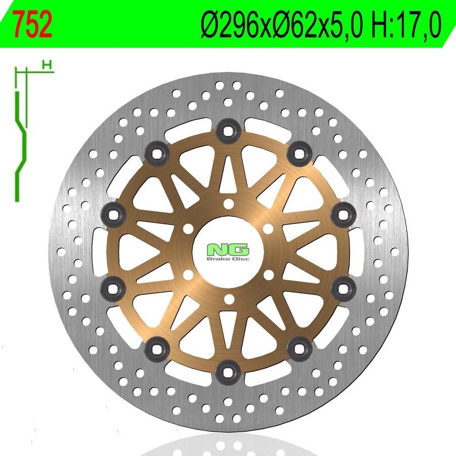 DISCO FRENO NG 752