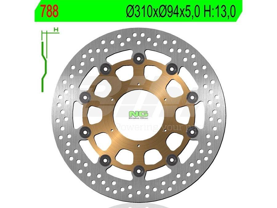DISCO FRENO NG 788 SUSTITUYE AL 787