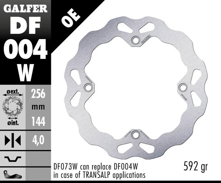 DISCO FRENO GALFER 004W