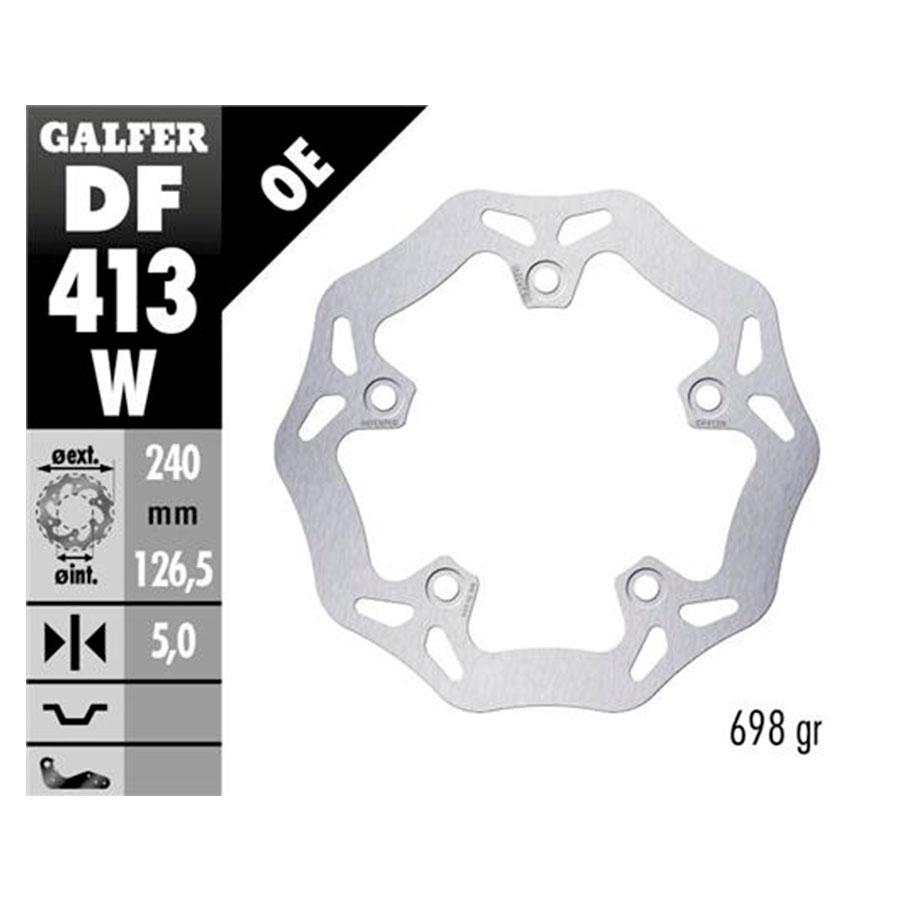 DISCO FRENO GALFER WAVE FIJO 240x5mm