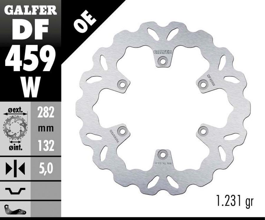 DISCO FRENO GALFER 459W
