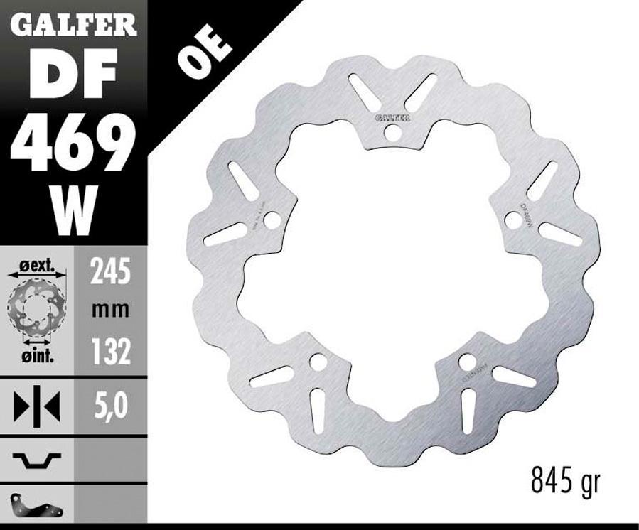 DISCO FRENO GALFER 469W