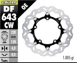 DISC W FLOATING  (C, ALU,) 320x4mm (FRONT)