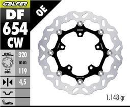 DISC W FLOATING ( C, ALU ) 320X4,5mm