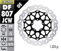 DISC W FLOATECH (C,ALU) 320X5MM (FRONT)