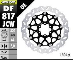 DISC W FLOATECH (C,ALU) 320X5MM (FRONT)