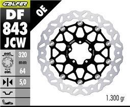 DISC W FLOATECH (C,ALU) 320X5MM (FRONT)