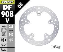 ROUND DISC FIXED 285X4,5MM (REAR)