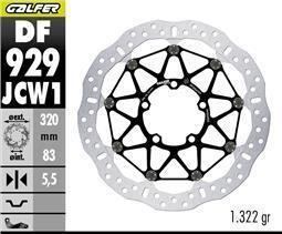 DISC W FLOATECH RACING 320X5,5MM (FRONT)