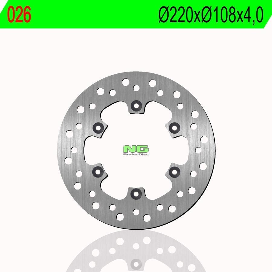 DISCO FRENO NG 026  220 X  108 X 4