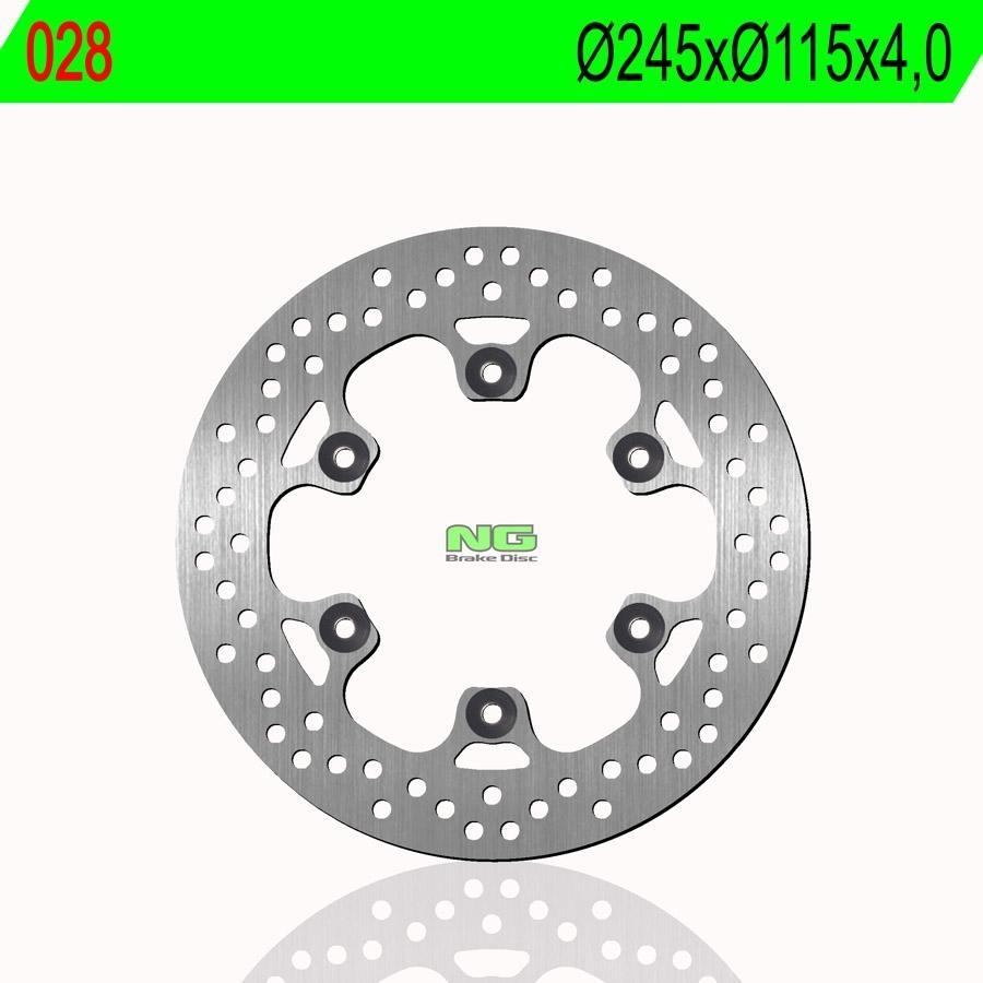 DISCO FRENO NG 028  245 X  115 X 4