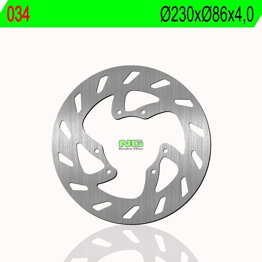 DISCO FRENO NG 034  230 X  86 X 4