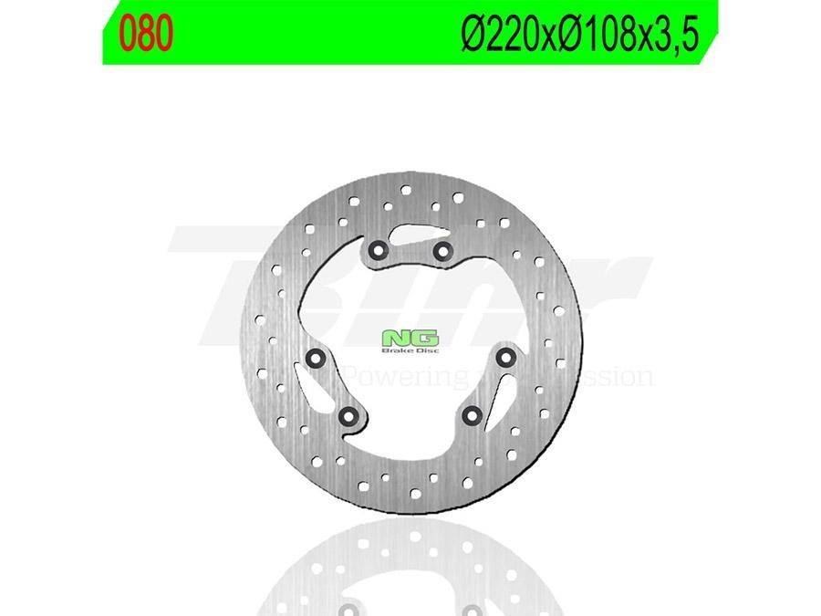 DISCO FRENO NG 080  220 X  108 X 3.5