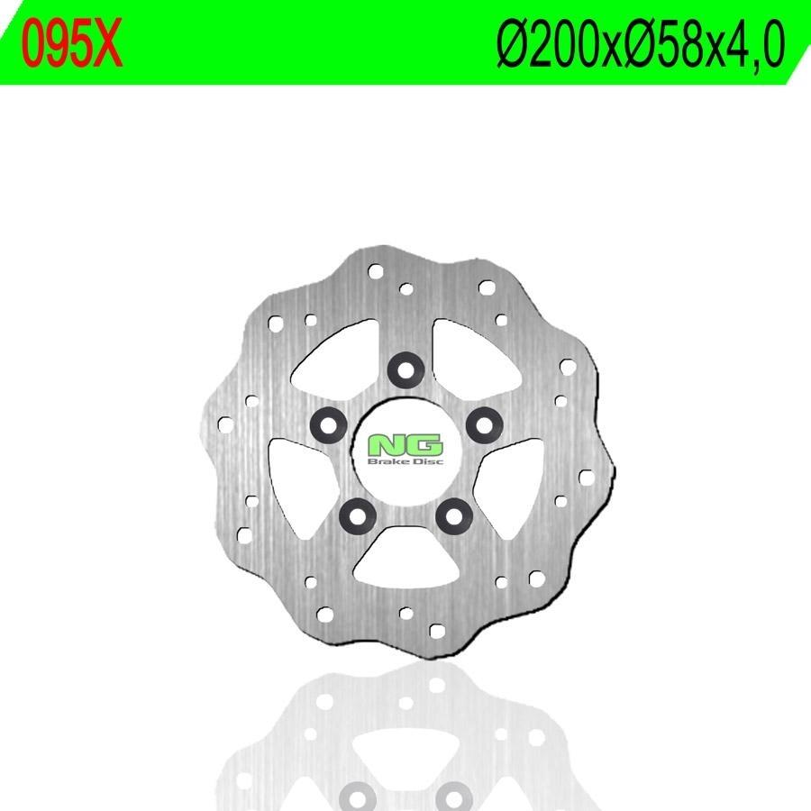 DISCO FRENO NG 095X  200 X  58 X 4