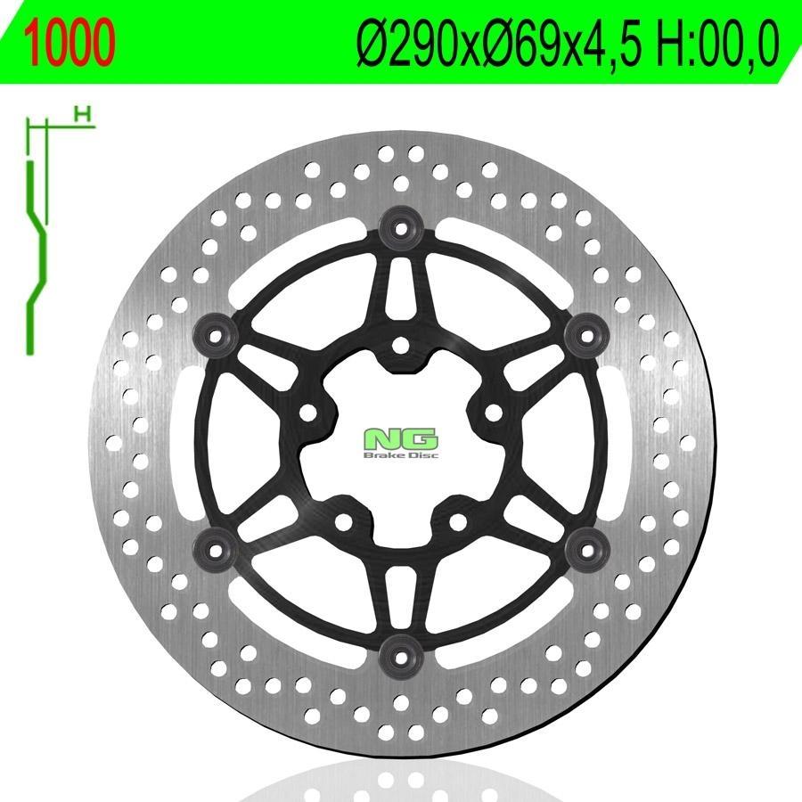 DISCO FRENO NG 1000  290 X  69 X 4.5
