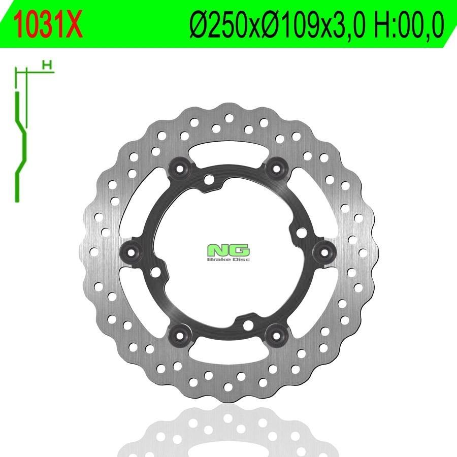 DISCO FRENO NG 1031X  250 X  109 X 3