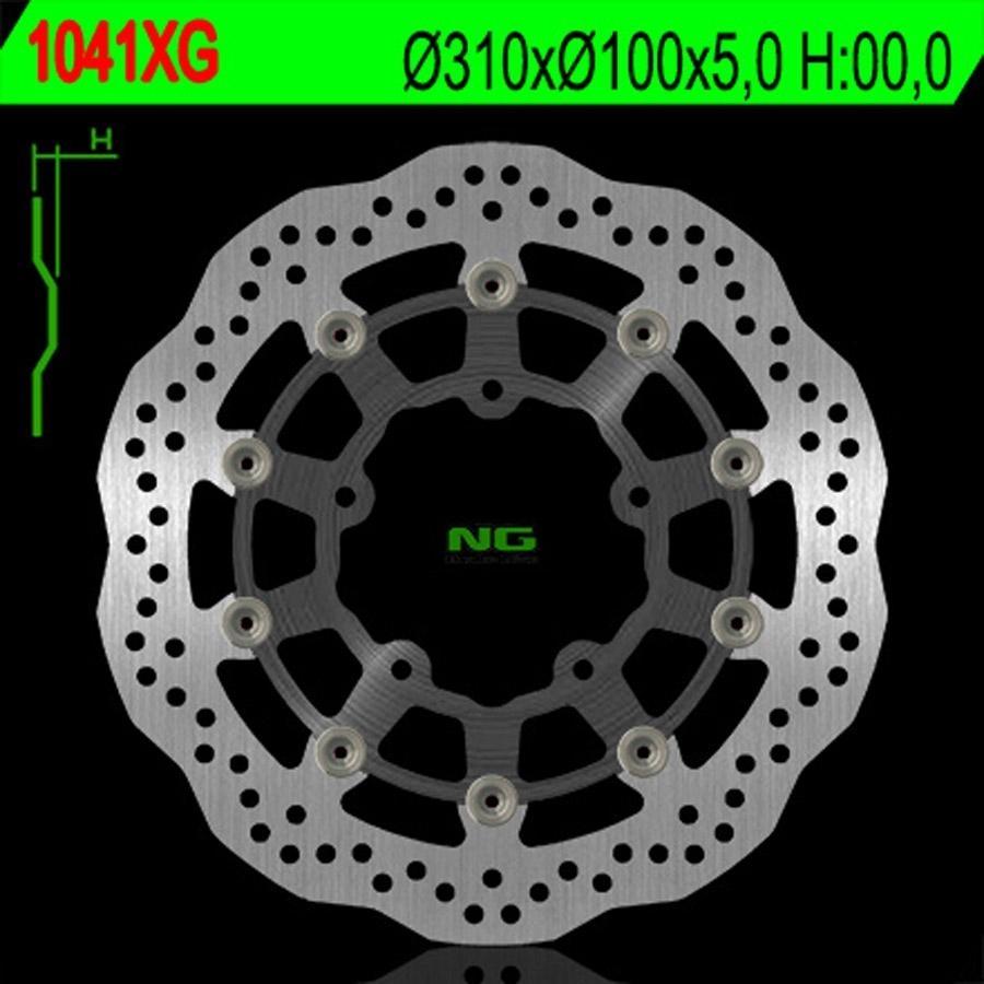 DISCO FRENO NG 1041XG 309 5 X 100 X 5 0