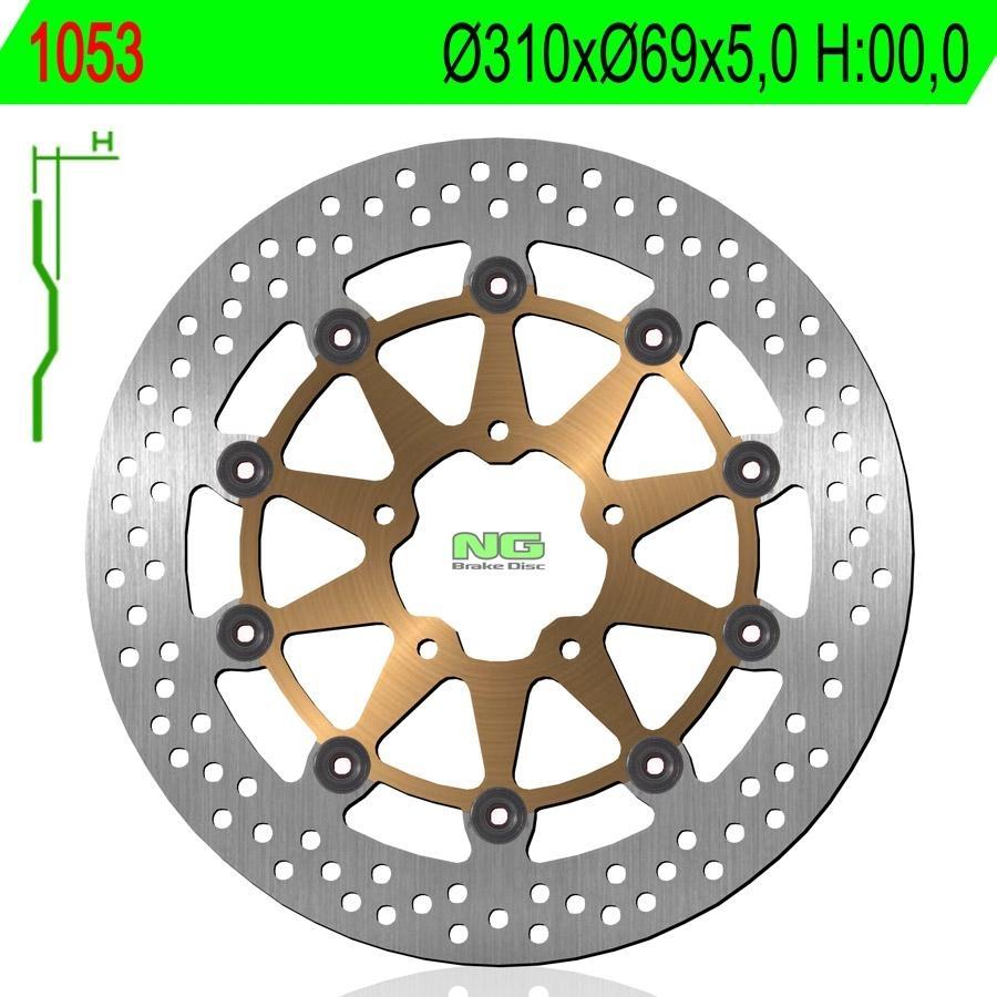 DISCO FRENO NG 1053  310 X  69 X 5