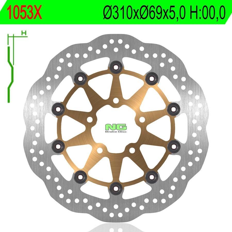 DISCO FRENO NG 1053X  310 X  69 X 5