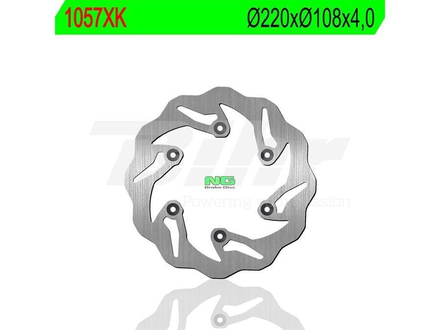 DISCO FRENO NG 1057XK 219 5 X 108 X 4 0