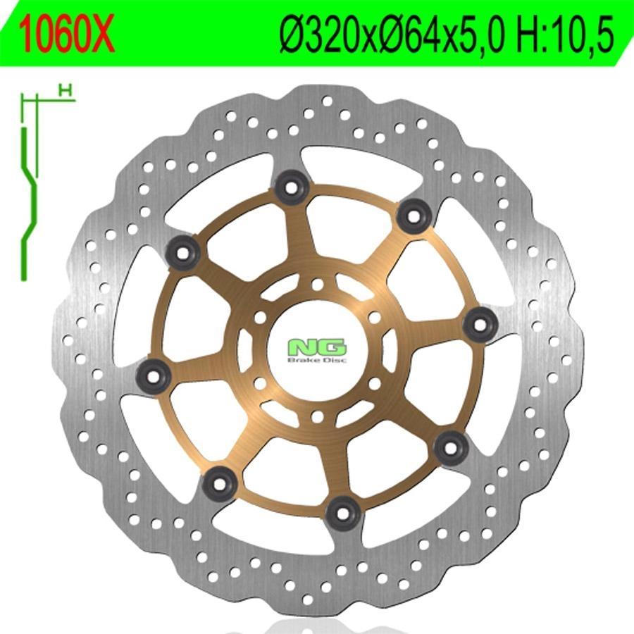 DISCO FRENO NG 1060X  320 X  64 X 5