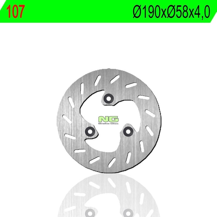 DISCO FRENO NG 107  190 X  58 X 4