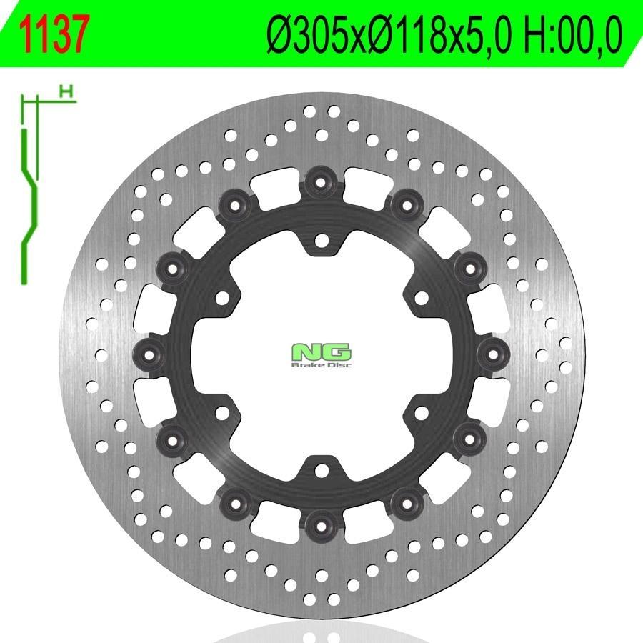 DISCO FRENO NG 1137  305 X  118 X 5