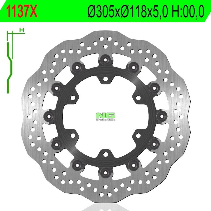 DISCO FRENO NG 1137X  305 X  118 X 5