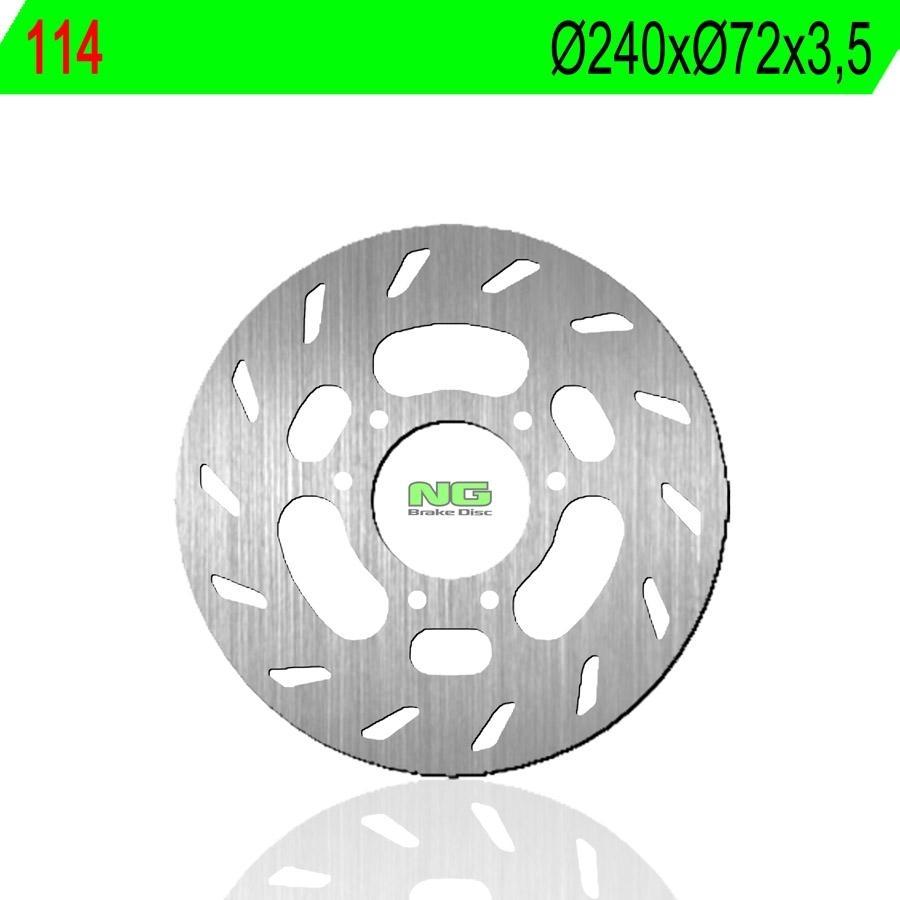 DISCO FRENO NG 114  240 X  72 X 3.5