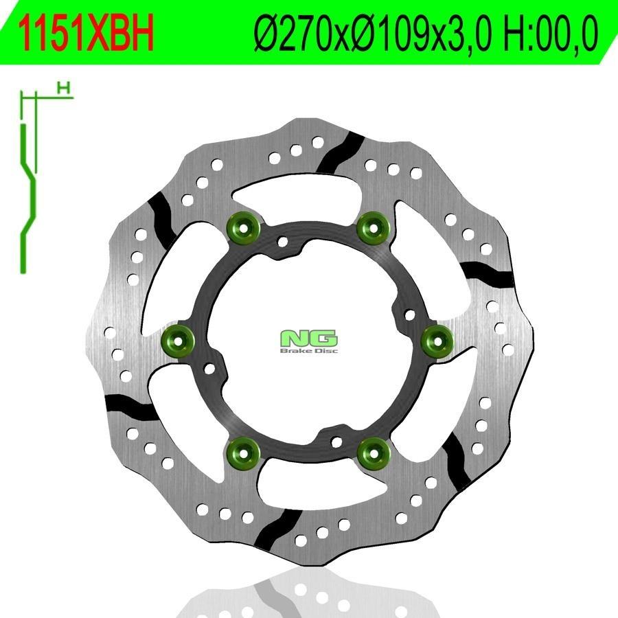 DISCO FRENO NG 1151XBH 269 5 X 109 X 3 0
