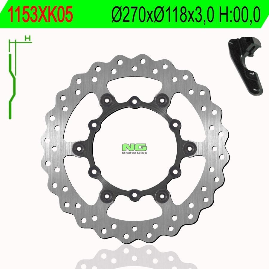 DISCO FRENO NG 1153XK05 269 5 X 118 X 3 0