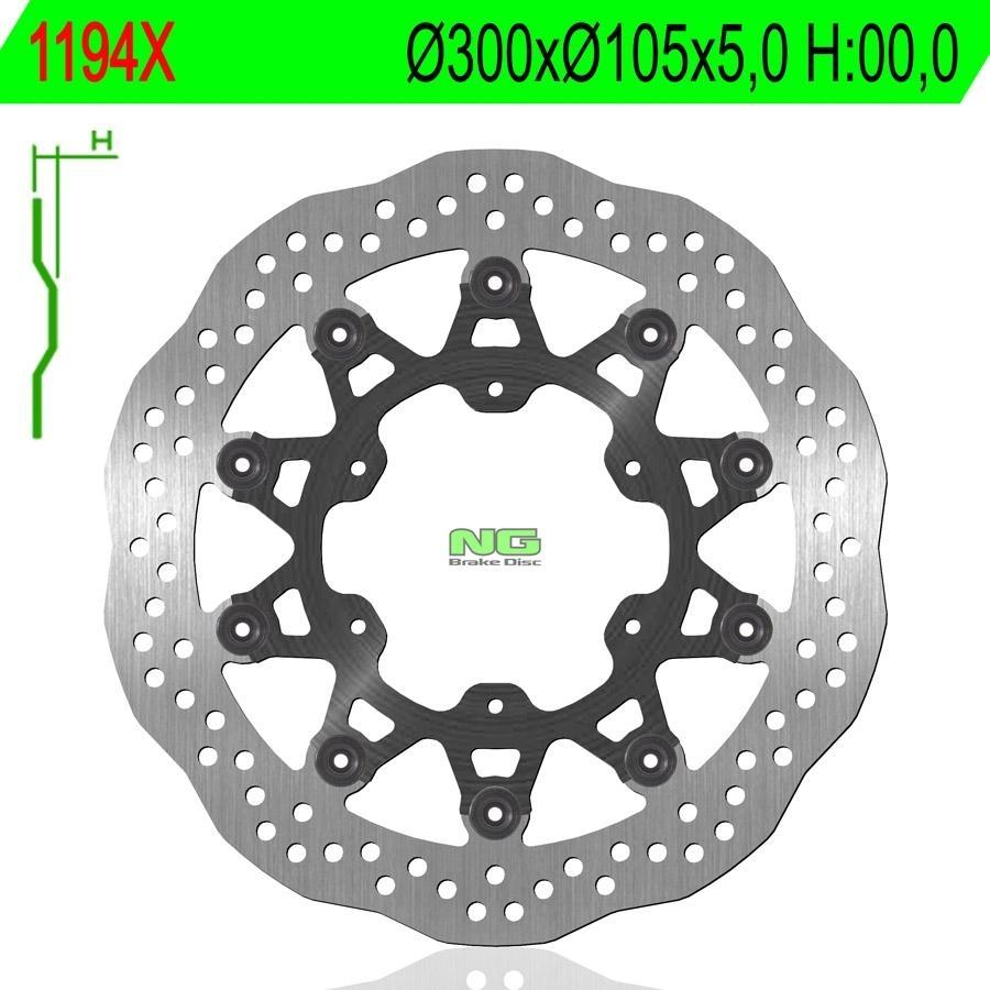 DISCO FRENO NG 1194X  300 X  105 X 5