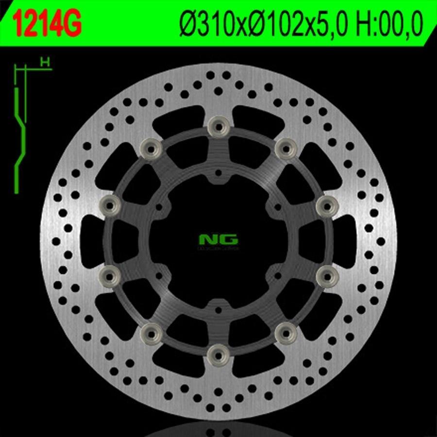 DISCO FRENO NG 1214G 310 X 102 X 5 0