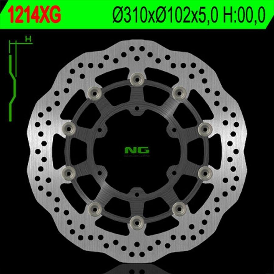 DISCO FRENO NG 1214XG  310 X  102 X 5