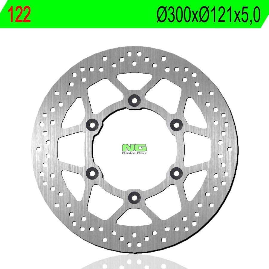 DISCO FRENO NG 122  300 X  121 X 5