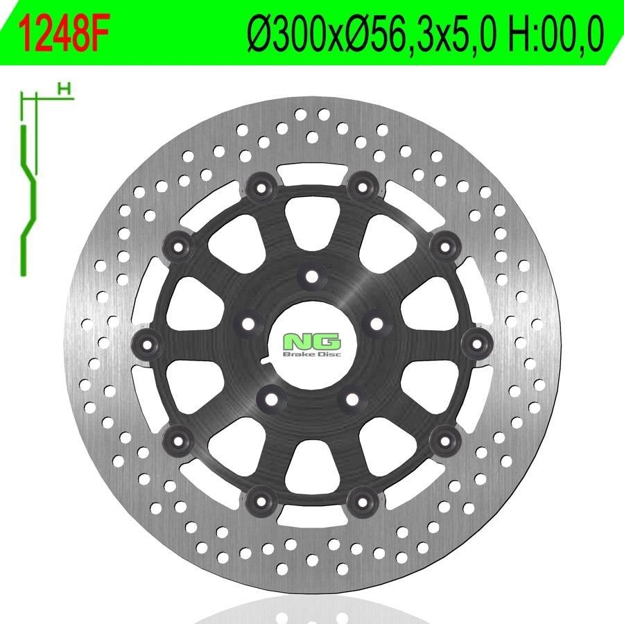 DISCO FRENO NG 1248F  300 X  56.35 X 5