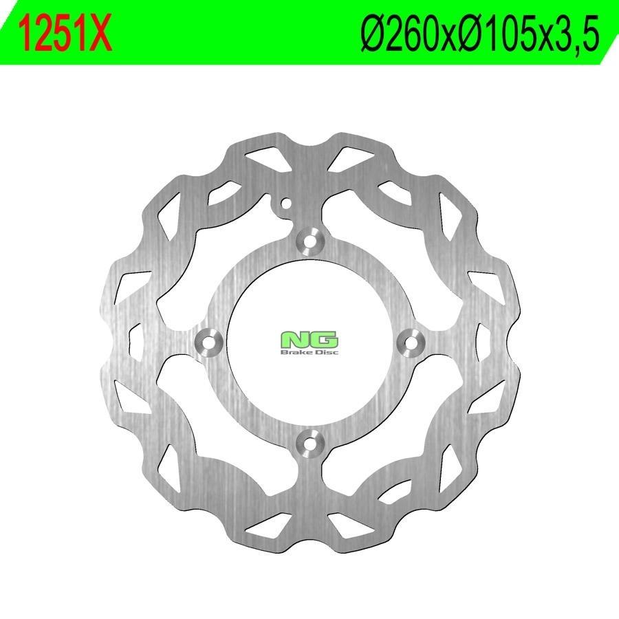 DISCO FRENO NG 1251X  260 X  105 X 3.5