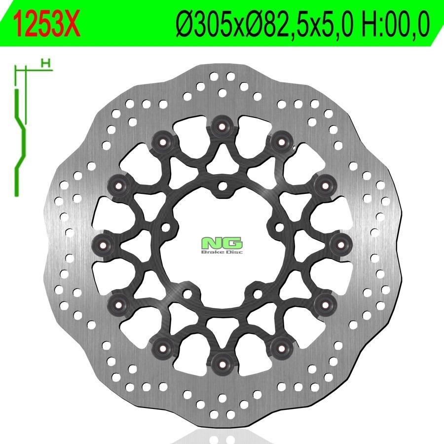 DISCO FRENO NG 1253X  305 X  82.5 X 5
