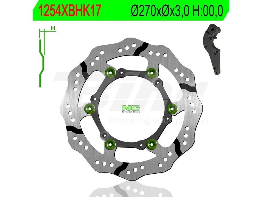 DISCO FRENO NG 1254 XBHK17
