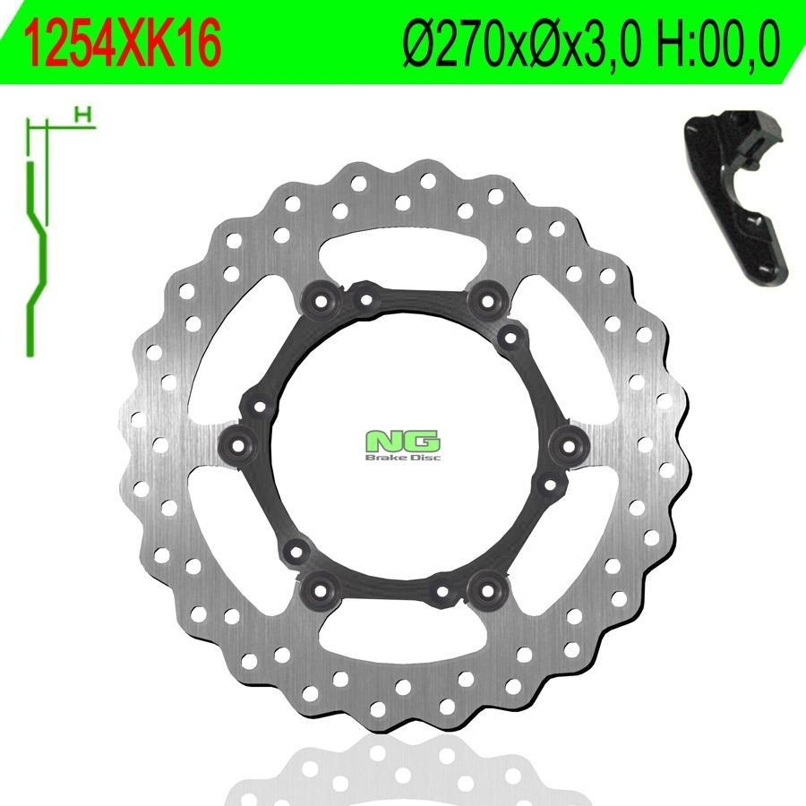DISCO FRENO NG 1254XK16  270 X 3