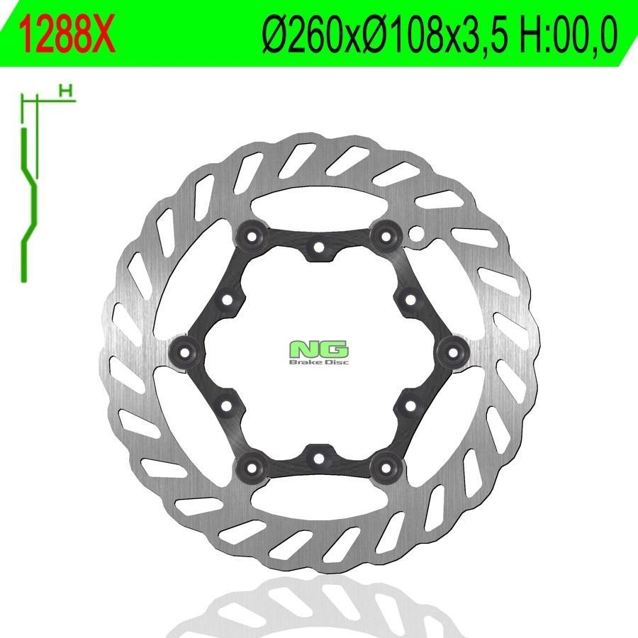 DISCO FRENO NG 1288X  260 X  108 X 3.5