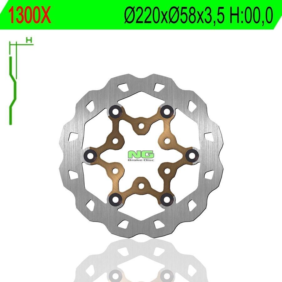 DISCO FRENO NG 1300X  220 X  58 X 3 5