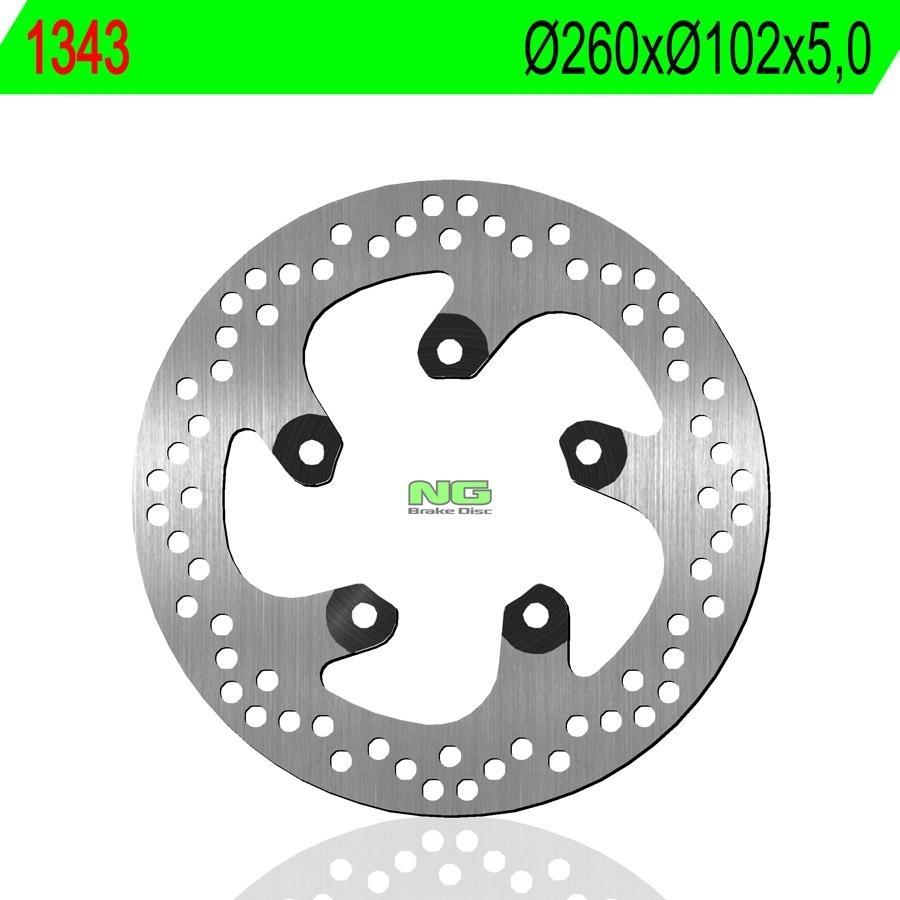 DISCO FRENO NG 1343  260 X  102 X 5