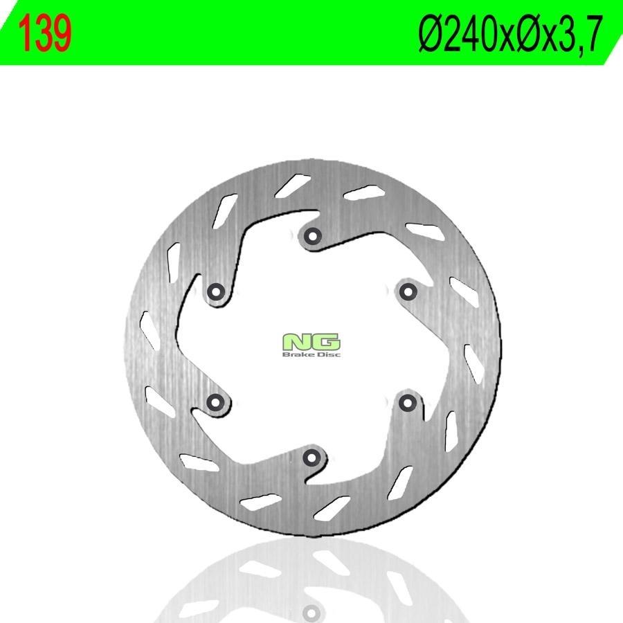 DISCO FRENO NG 139  240 X 3.7