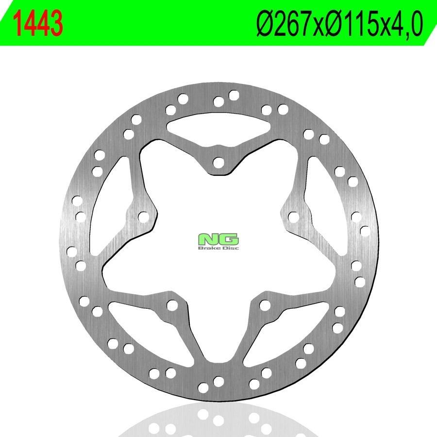 DISCO FRENO NG 1443  267 X  115 X 4