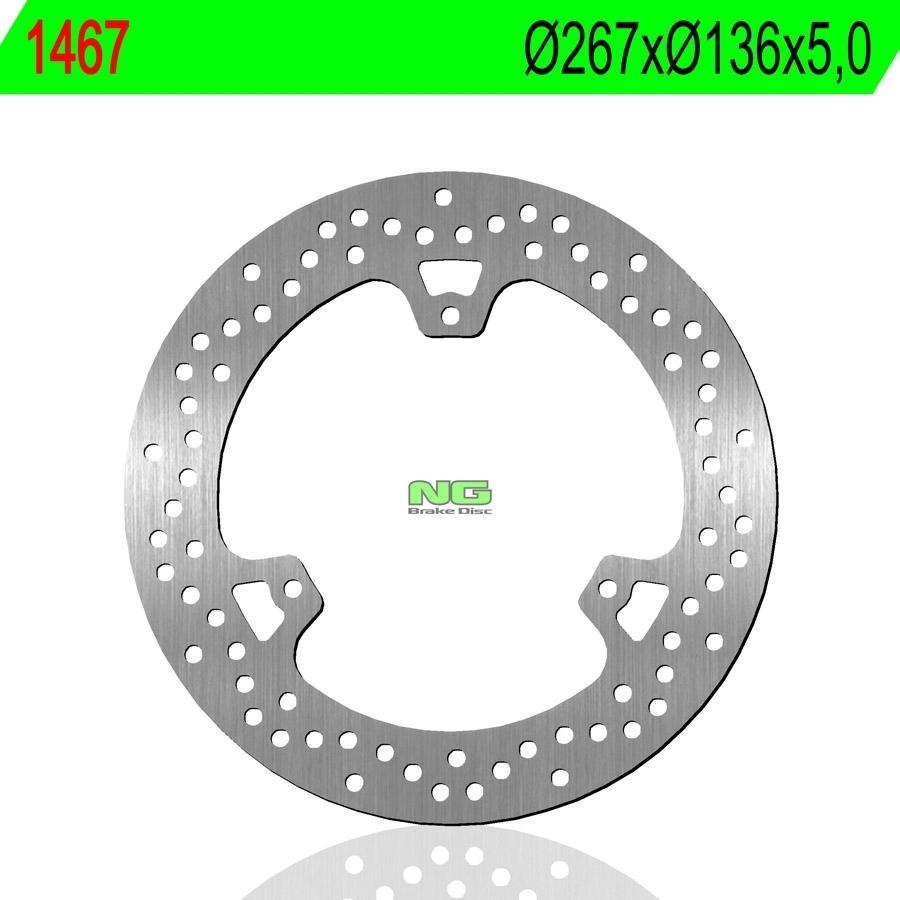 DISCO FRENO NG 1467 267 X 136 X 5 0