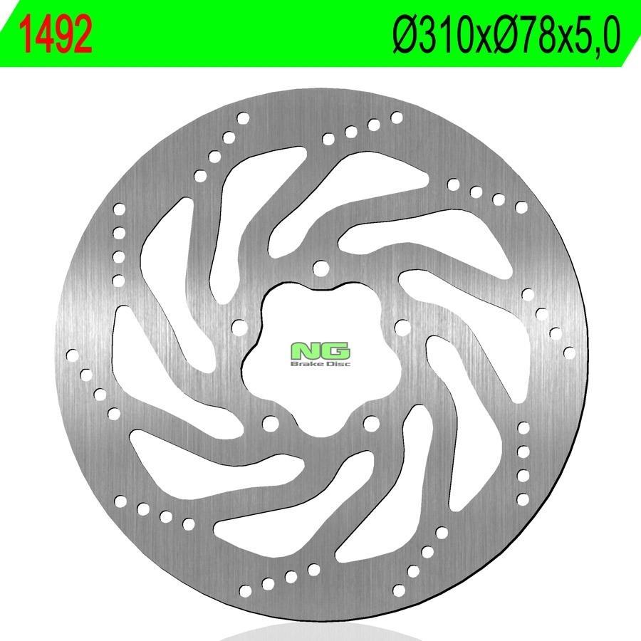 DISCO FRENO NG 1492 310 X 78 X 5 0