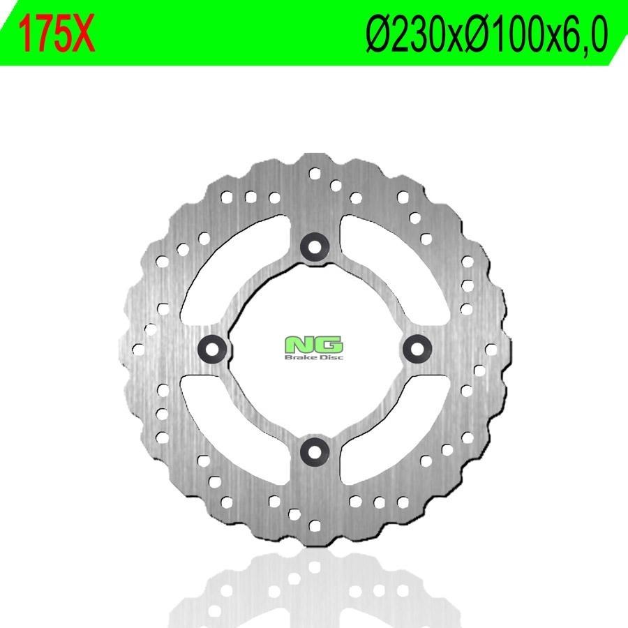 DISCO FRENO NG 175X  230 X  100 X 6