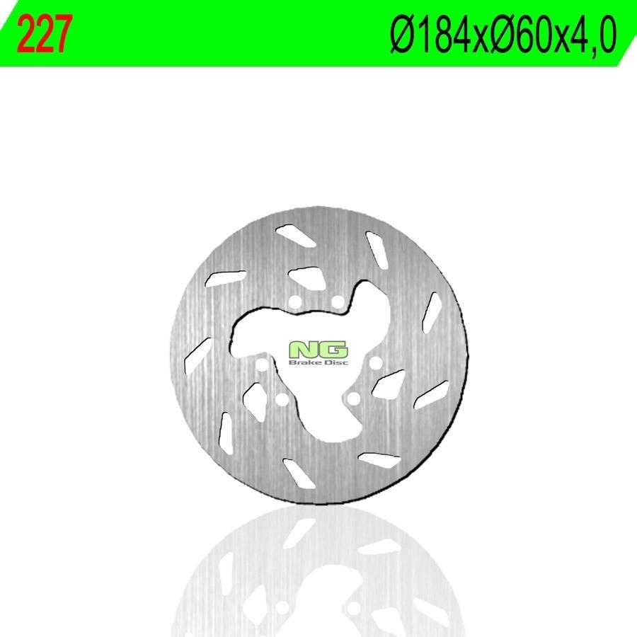DISCO FRENO NG 227  184 X  60 X 4